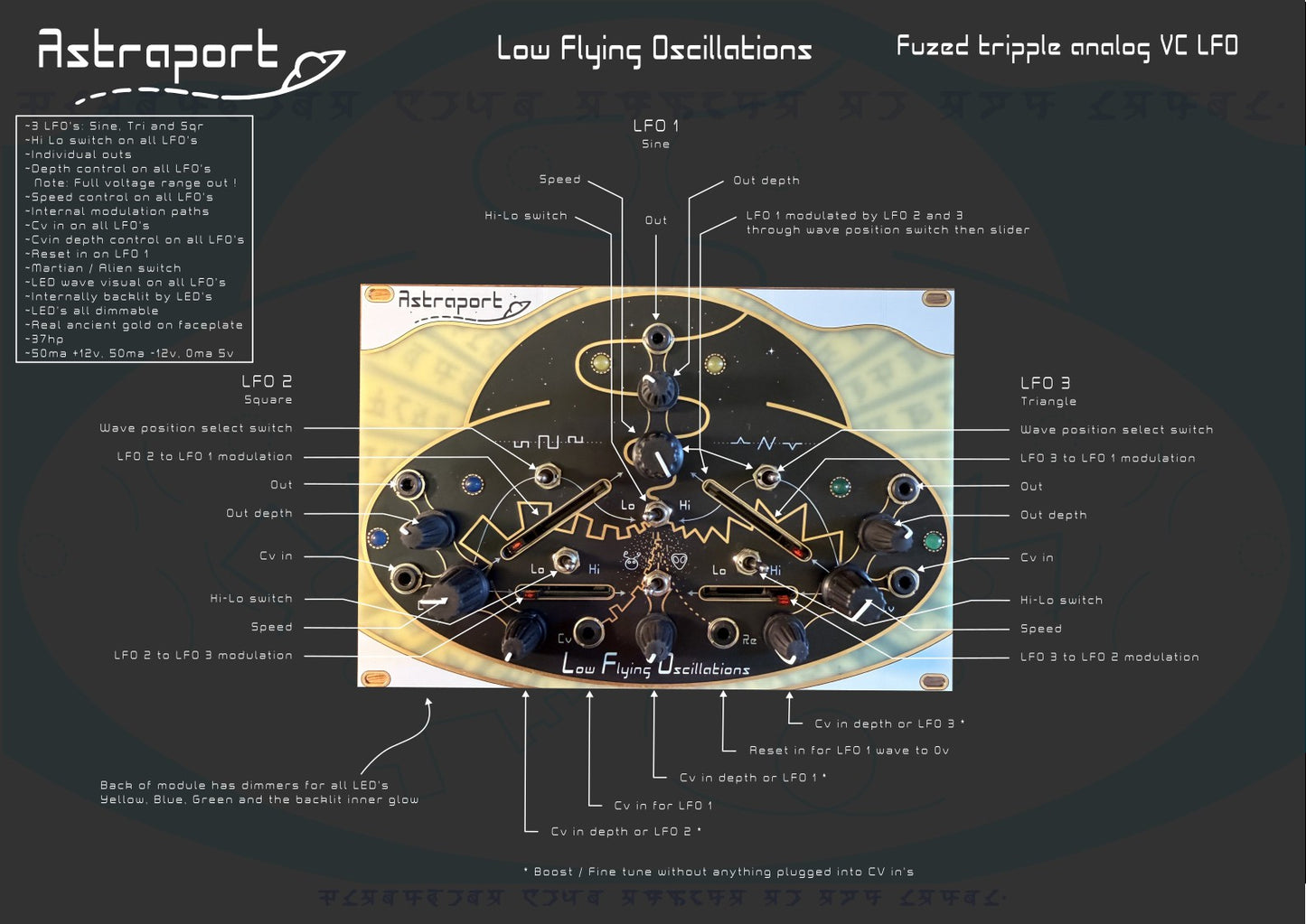 Low Flying Oscillations - Triple Analog LFO