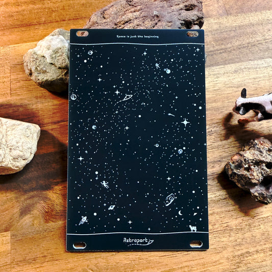 ∆ - 16Hp Blank Panel