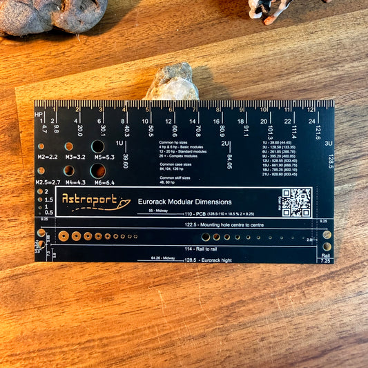 ∆ - Eurorack Ruler